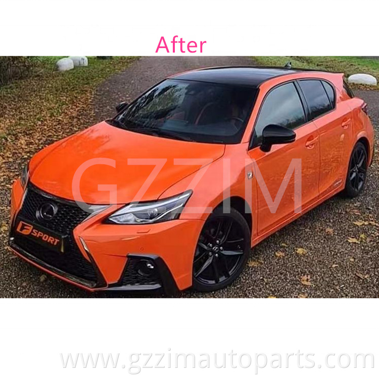 New Product Auto Parts Facelift Front Body kit For Lexus CT 2017 Sports Style TRD Grille